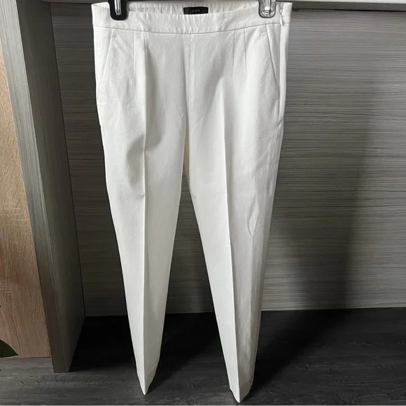 J. Crew Pants Jumpsuits J Crew Dress Bistretch Side Zip Ankle Pants 2 Poshmark